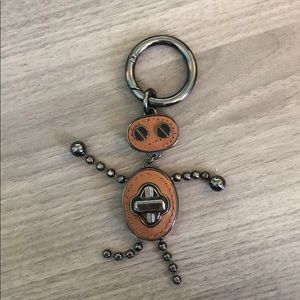 Coach Robot Keychain